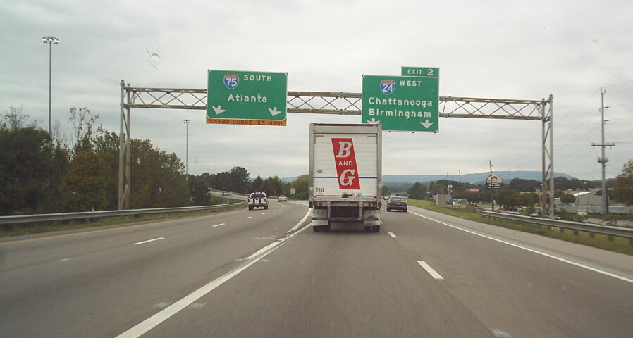 Section of Final Alignment to Open on I-75 at I-24 Interchange in ...