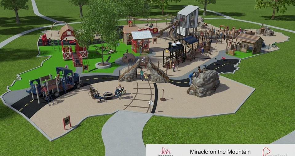 Miracle on the Mountain Play Outside Park Breaks Ground in Grundy ...